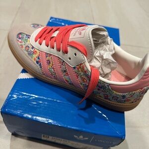 Adidas Samba x Liberty Floral Sneakers NIB